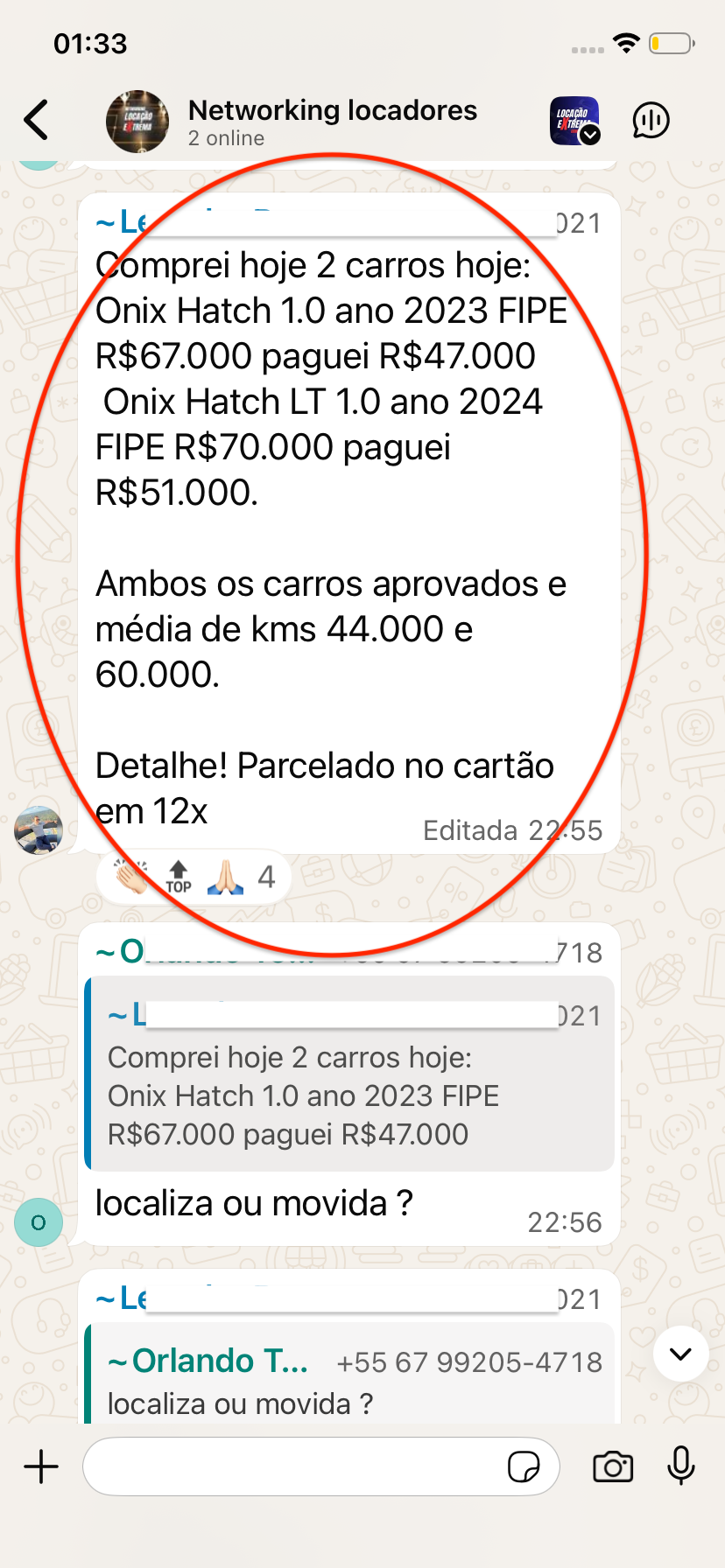 print 10
